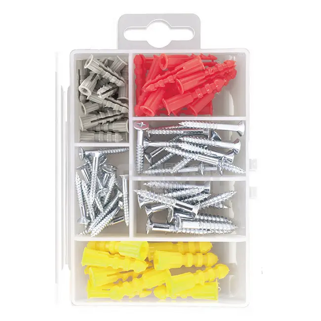 82PC Wood Screw&Anchor Set ZY6228